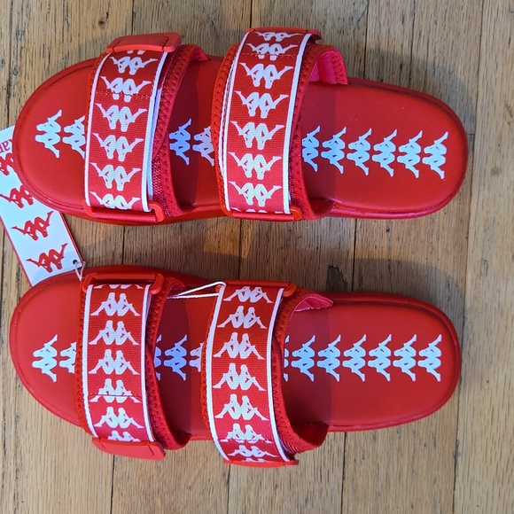 NIB KAPPA 222 BANDA ASTER 1 Red /White Unisex Adult's Size 10 - Picture 4 of 8
